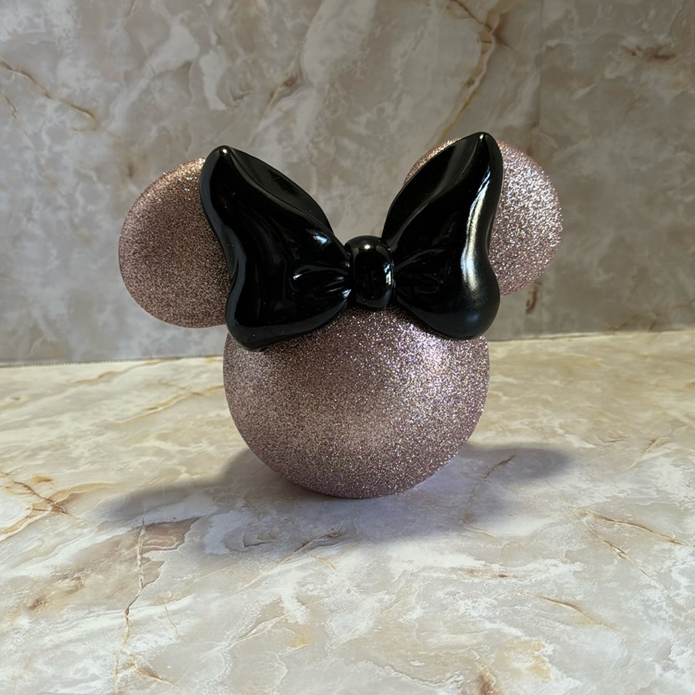 Disney: Minnie Mouse sparkling pink makeup tumbler
